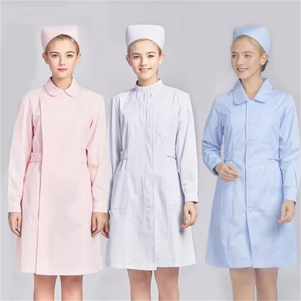 Lab Coat Medical - nieuwe puur katoenen ademende witte uniforme