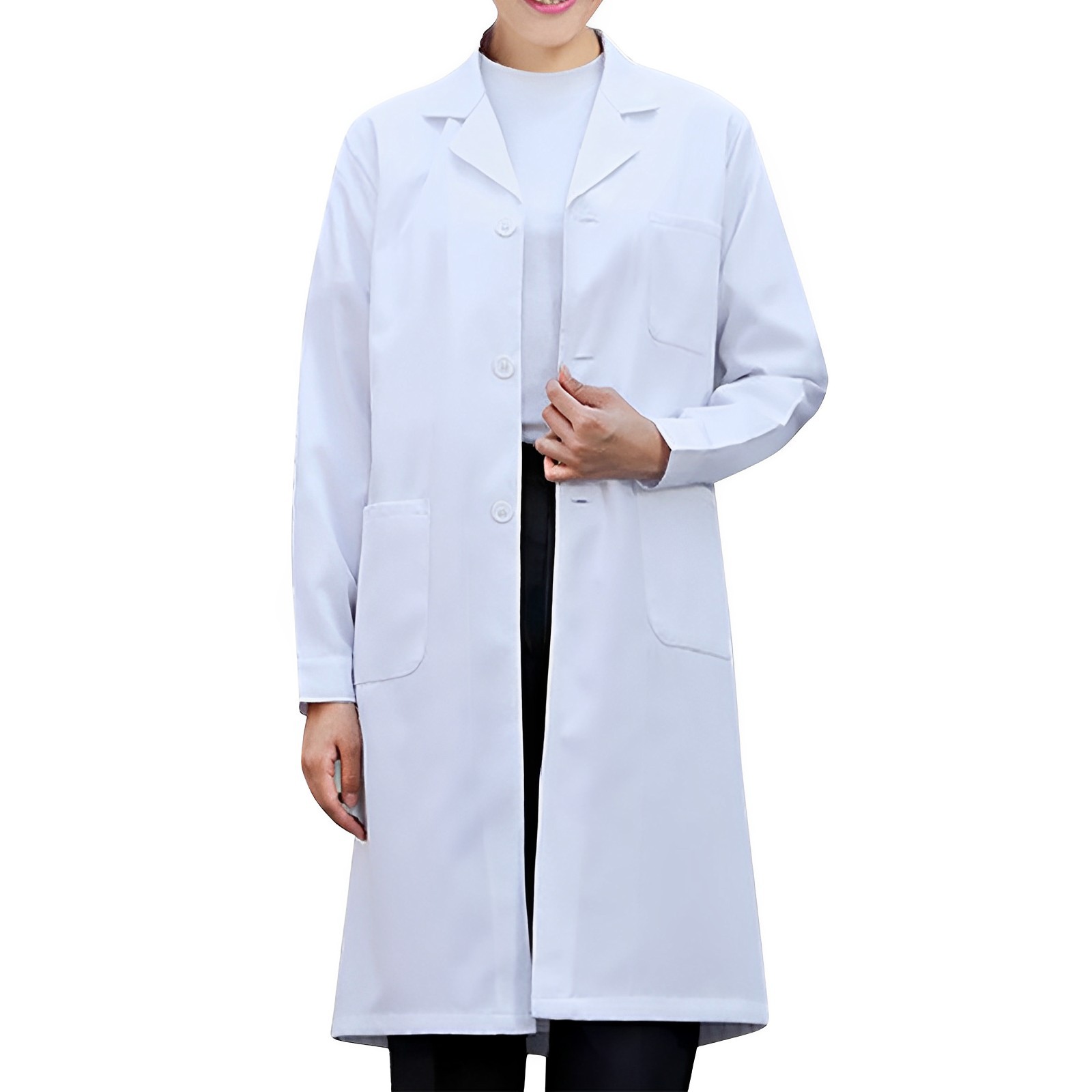 Lab Coat Medical - Witte laboratoriumjas voor dames heren studenten