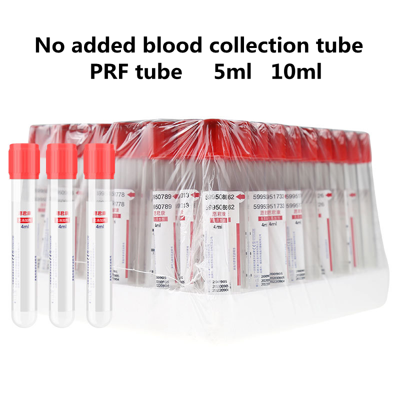 Medical Lab Technology - 50Pcs Medische Geen Additief Vlakte Buis
