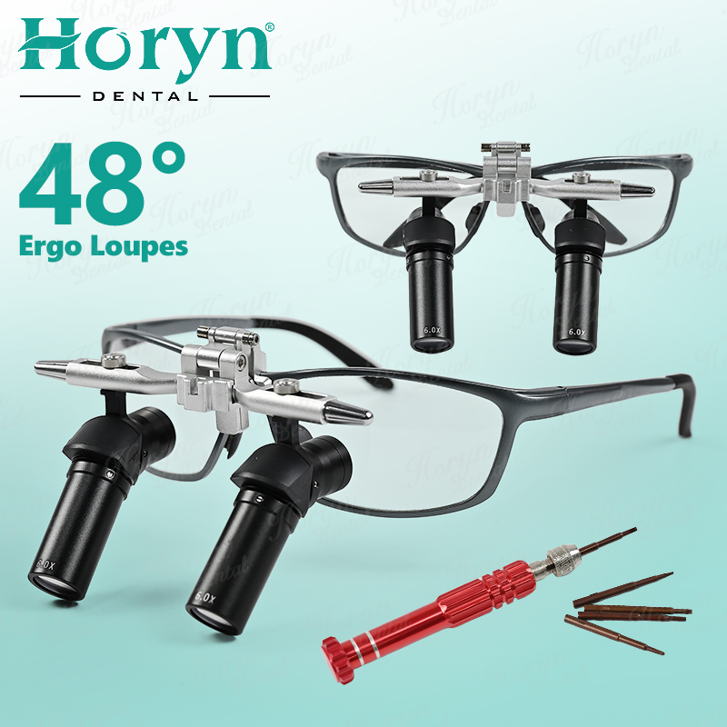 Medical Lab Equipment - Tandheelkundige 48 ° Ergo Loepen 4X