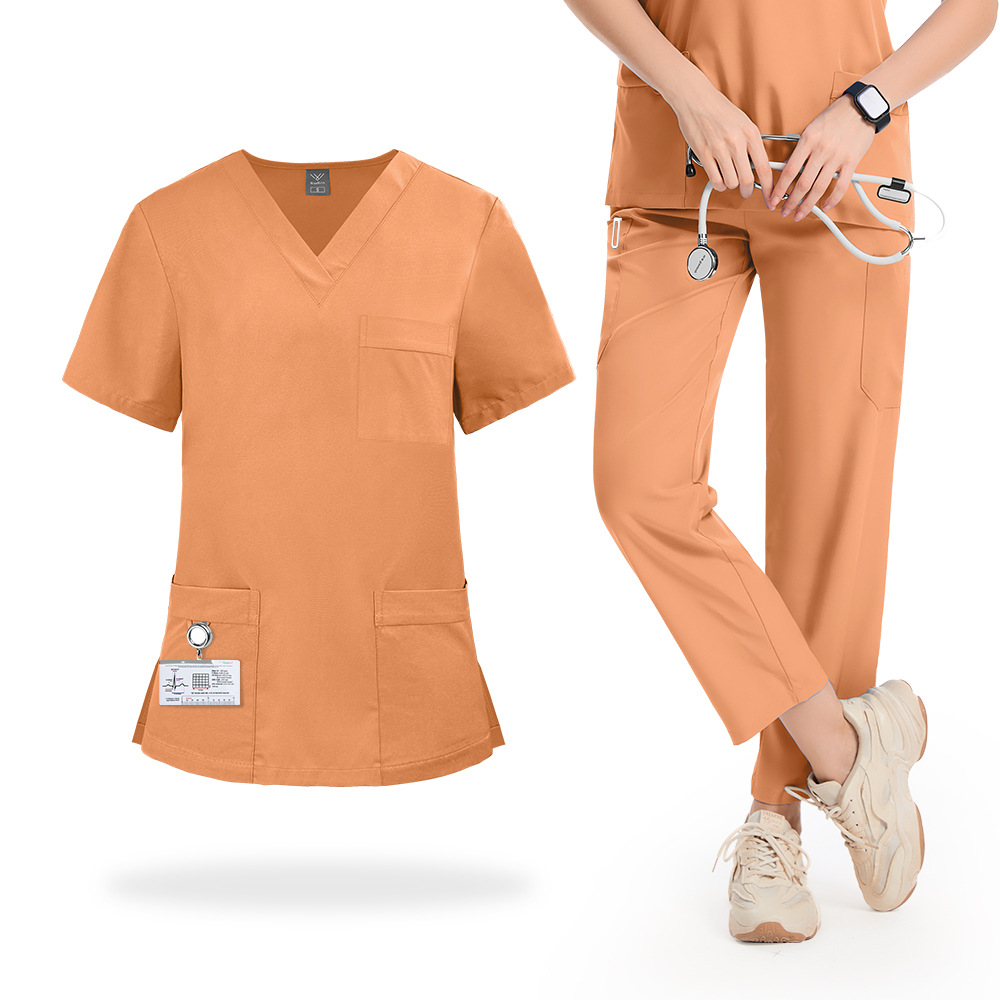 Lab Coat Medical - Dunne operatiekameruniformen met korte mouwen, kleding
