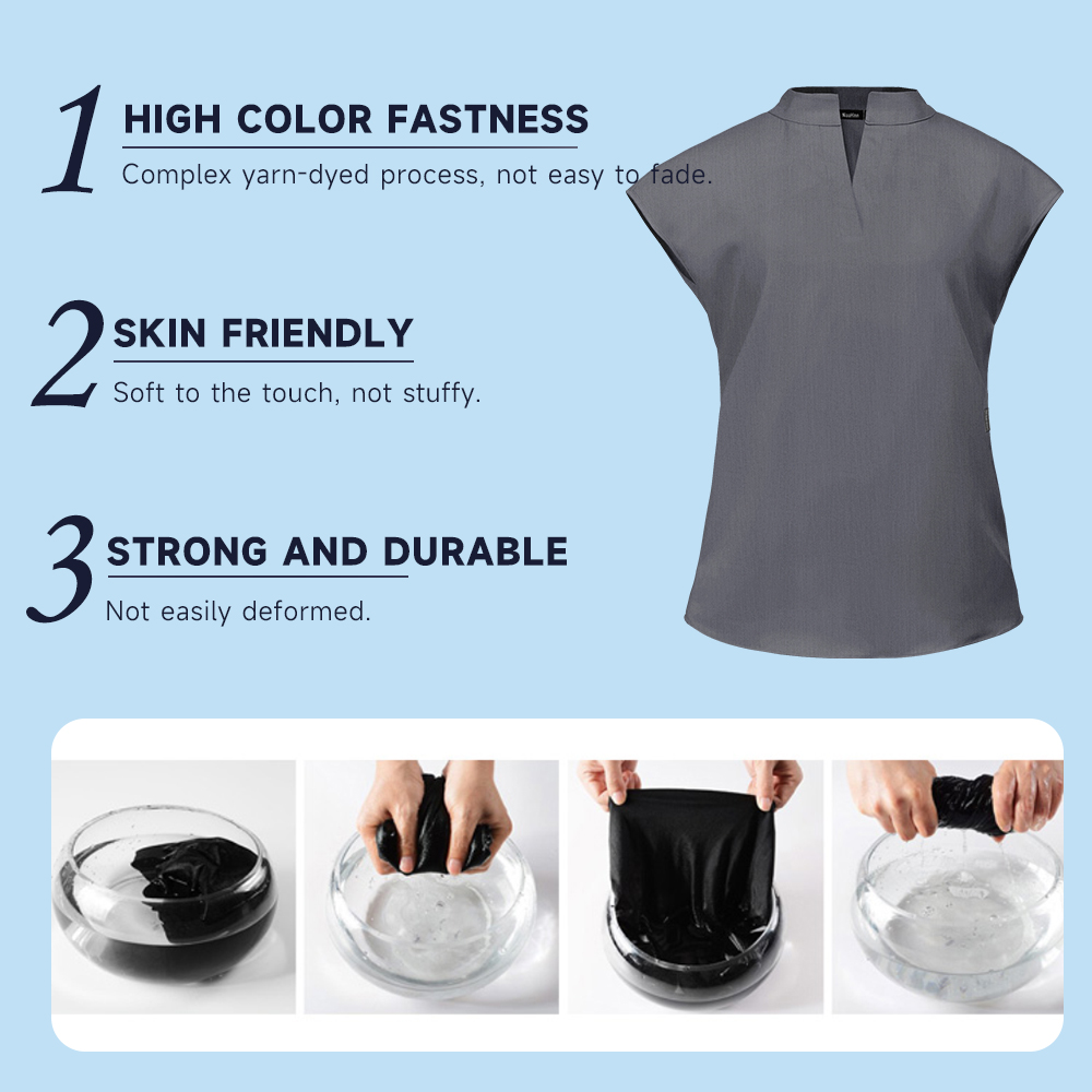 Mode Stand Kraag Scrubs Tops V - Medical Lab Equipment recensie en prijs