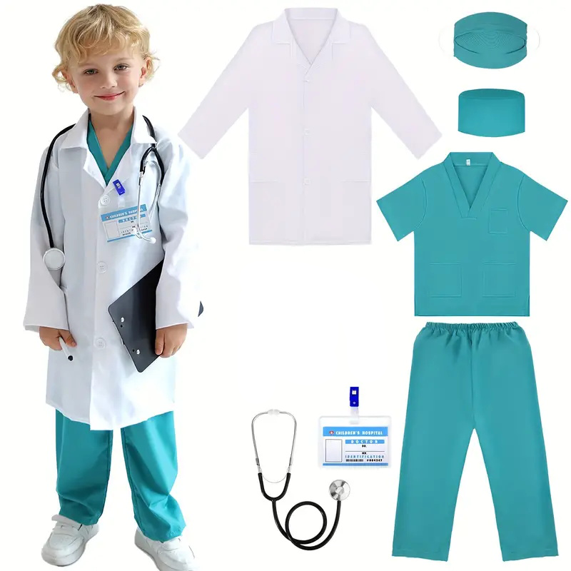 7 STKS Kids Arts Verpleegkundi - Lab Coat Medical recensie en prijs
