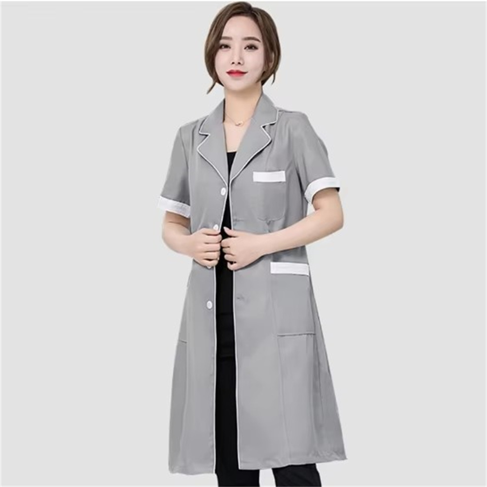 Hoogwaardig grijs effen kleur  - Lab Coat Medical recensie en prijs