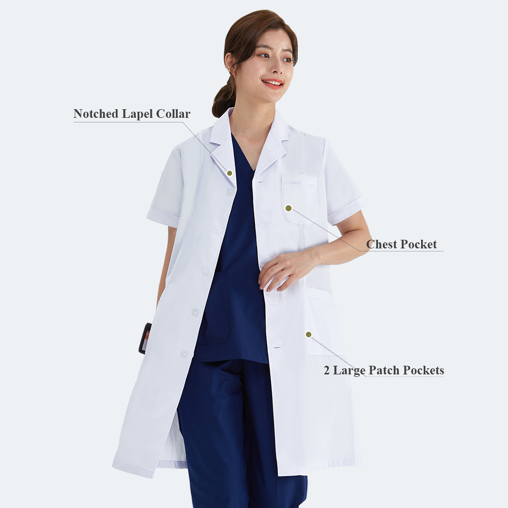 Unisex Witte Jas Laboratoriumj - Lab Coat Medical recensie en prijs